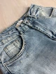 Джинсы женские I8 51777 широкие скейтер baggy с потертостями 30 голубые - изображение 3