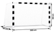 Bramka do piłki nożnej Neo Sport 300 x 160 x 90 cm czarno - biała NS-460 (5903890617684) - obraz 3