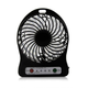 Вентилятор міні настільний з акумулятором та USB-зарядкою Mini Fan Чорний (2859) - зображення 3