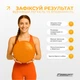 Балансировочная массажная подушка EasyFit оранжевая (сенсомоторный массажный балансировочный диск для баланса и массажа) - изображение 4