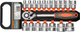 Zestaw nasadek STHOR 1/2" 18 szt. (5906083025921) - obraz 1