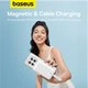 Зовнішній акумулятор Baseus Magnetic Mini Wireless Fast Charge Power Bank Type-C Edition 10000mAh 30W Stellar White (P1002210B223-00) - изображение 12