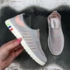 Мокасини жіночі Ok Shoes сірі з рожевим текстильні сітки 37р (23,5 см) 8002 - зображення 7