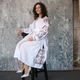 Вишита сукня Plumarii "Іветта" XS(40) Білий PJ-0063 - изображение 2