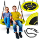 Huśtawka Neo-Sport Bocianie gniazdo Swingo 105 cm Żółta (5903890625313) - obraz 5