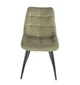 Стілець м'який зі спинкою Velka Chic Bluvel 13 Velvet VBl13 капучино - зображення 2