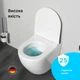 Унитаз подвесной AM.PM Like Rimless CLA1900SC с сиденьем Soft Close дюропласт - изображение 4