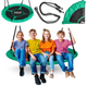 Huśtawka Neo-Sport Bocianie gniazdo Swingo 125 cm Zielona (5903890625375) - obraz 5