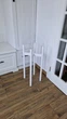 Подставка для вазона, цветов из дерева высокая WoodDecor Белая - изображение 3