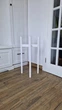Подставка для вазона, цветов из дерева высокая WoodDecor Белая - изображение 4