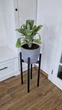 Подставка для вазона, цветов из дерева высокая WoodDecor Черная - изображение 6