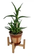 Подставка для вазона 20.3x13 см из дерева WoodDecor покрытая лаком - изображение 3