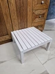 Табурет-подставка деревянная 36х36х18см WoodDecor Белая - изображение 3
