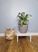 Подставка для вазона,цветов из дерева d36 см WoodDecor Белая - изображение 1
