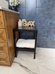 Стеллаж, этажерка на 2 полочки из натурального дерева WoodDecor Черный - изображение 2