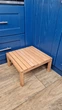Табурет-подставка деревянная 36х36х18см WoodDecor покрыта маслом - изображение 2
