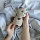Іграшка в'язана гачком бобер плюшевий, 15см, ручна робота, - зображення 4