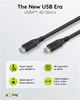 Кабель пристроїв Goobay USB Type-C M/M 2.0m (USB4) 40Gbps 100W 8K@60Hz Cu чорний(75.07.4193) - зображення 5