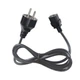 Кабель живлення пристроїв Lucom IEC(Schuko)-(C19) M/F 3.0m 180°/180° 3x1.5mm D=9.0mm Cu чорний(84.00.7205) - изображение 2