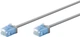 Патч-корд Goobay RJ45 UTP6a 1.0m patch Slim Ultra Flexi PoE+ Cu сірий(75.07.4222) - изображение 2