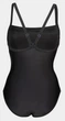 Купальник закрытый для женщин Arena MESH PANELS SWIMSUIT CLOSED BA черный Женщины 42 006661-500 - изображение 6
