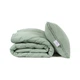 Набор одеяло с подушкой Penelope Colors in Comfort green зеленый полуторный (svt-2000022343497) - изображение 9