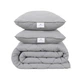 Набор одеяло с подушками Penelope Colors in Comfort gray серый евро (svt-2000022343480) - изображение 1