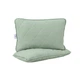 Набор одеяло с подушками Penelope Colors in Comfort green зеленый евро (svt-2000022343459) - изображение 3