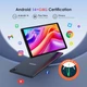 Планшет 10.1" Full HD PIXPEAK Y121 12+24/256Gb 8 ядер Android 13 8000 mAh Сірий Б/В - зображення 4