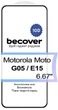 Захисне скло для смартфона Motorola Moto G05/E15 10D BeCover Black (BC_713575) - зображення 3