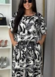Женское летнее платье миди 5269664 4XL-5XL (62-64) Штапель - изображение 5