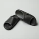 Чоловічі шльопанці Меллоу Чорні Crocs Mellow Tide Recovery Slide Slate Grey (46-47, чорний) - зображення 7