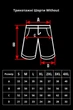 Жіночі Бавовняні Базові Трикотажні Шорти Basic Black L (8049720) - зображення 7
