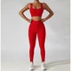 Спортивные леггинсы Natursport ZC6391CK Красные L - изображение 2