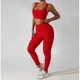 Спортивные леггинсы Natursport ZC6391CK Красные L - изображение 4