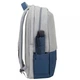 Рюкзак для ноутбука Rivacase 7567 (Grey/ Dark Blue) 17.3" Prater - зображення 8