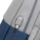 Рюкзак для ноутбука Rivacase 7567 (Grey/ Dark Blue) 17.3" Prater - зображення 11