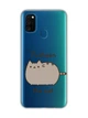 Прозрачный чехол на Samsung Galaxy M30s/M21 Пушин котик (принт 412) - изображение 1