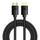 Кабель BASEUS High Definition Series HDMI 8K to HDMI 8K Adapter Cable |2m, 8K, HDMI2.1| (CAKGQ-K01) - изображение 1
