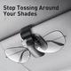 Автомобільний тримач для окулярів Baseus Platinum Vehicle Eyewear Clip (clamping type) - зображення 2