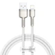 Кабель BASEUS Lightning Cafule Series Metal Data Cable |1M, 2.4A| (CALJK-A05) - изображение 5