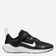 Buty sportowe chłopięce na rzepy Nike Revolution 7 (Psv) FB7690-003 29.5 Czarne - obraz 1