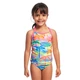 Детский купальник комплект Funkita Toddler Girl's Swim Steady Tankini & Brief Poka Palm (FKS058G71734) размер 4 розовый 110 - изображение 1