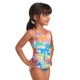 Детский купальник комплект Funkita Toddler Girl's Swim Steady Tankini & Brief Poka Palm (FKS058G71734) размер 4 розовый 110 - изображение 3
