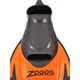 Короткі ласти для плавання із закритою п'ятою Zoggs Energy (465214.SFOR) чорно-помаранчевий розмір 34-35 - зображення 3