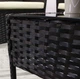 Комплект Садовой Мебели из Ротанга диван + столик + 2 кресла Коричневый Garden Line для Дачи для Террасы для Сада - изображение 8