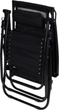 Садовий шезлонг ModernHome by Multistore Black (ZRL009-R BLACK) - зображення 7