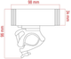Lampa rowerowa DPM SP0507 400 lm (5906881229392) - obraz 10
