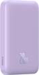 Powerbank Baseus Magnetic Mini Air MagSafe 6000mAh 20W Nebula Purple (P10059002513-00) - obraz 4