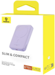 Powerbank Baseus Magnetic Mini Air MagSafe 6000mAh 20W Nebula Purple (P10059002513-00) - obraz 9